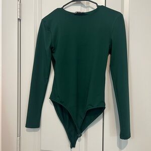 Zara Forest Green Top